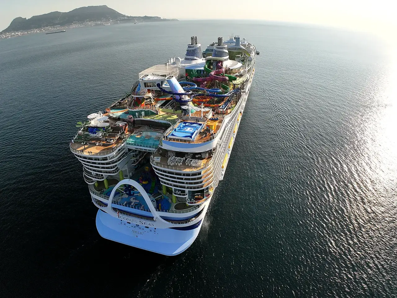 Vista aérea de la bahía de Algeciras tomada por DroneCádiz